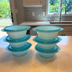 Never Used Tupperware FlatOut Containers